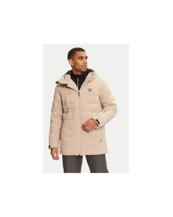 Geaca ski barbati,  304735295, Poliester, Bej, Bej