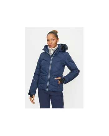 Geaca ski dama,  303413255, Poliester, Albastru, Albastru