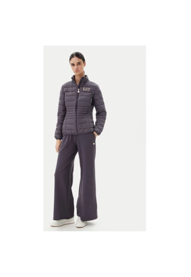 Jacheta dama  Emporio Armani, 8NTB23 TNF8Z, Poliester, Gri, Gri