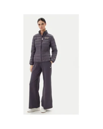 Jacheta dama  Emporio Armani, 8NTB23 TNF8Z, Poliester, Gri, Gri