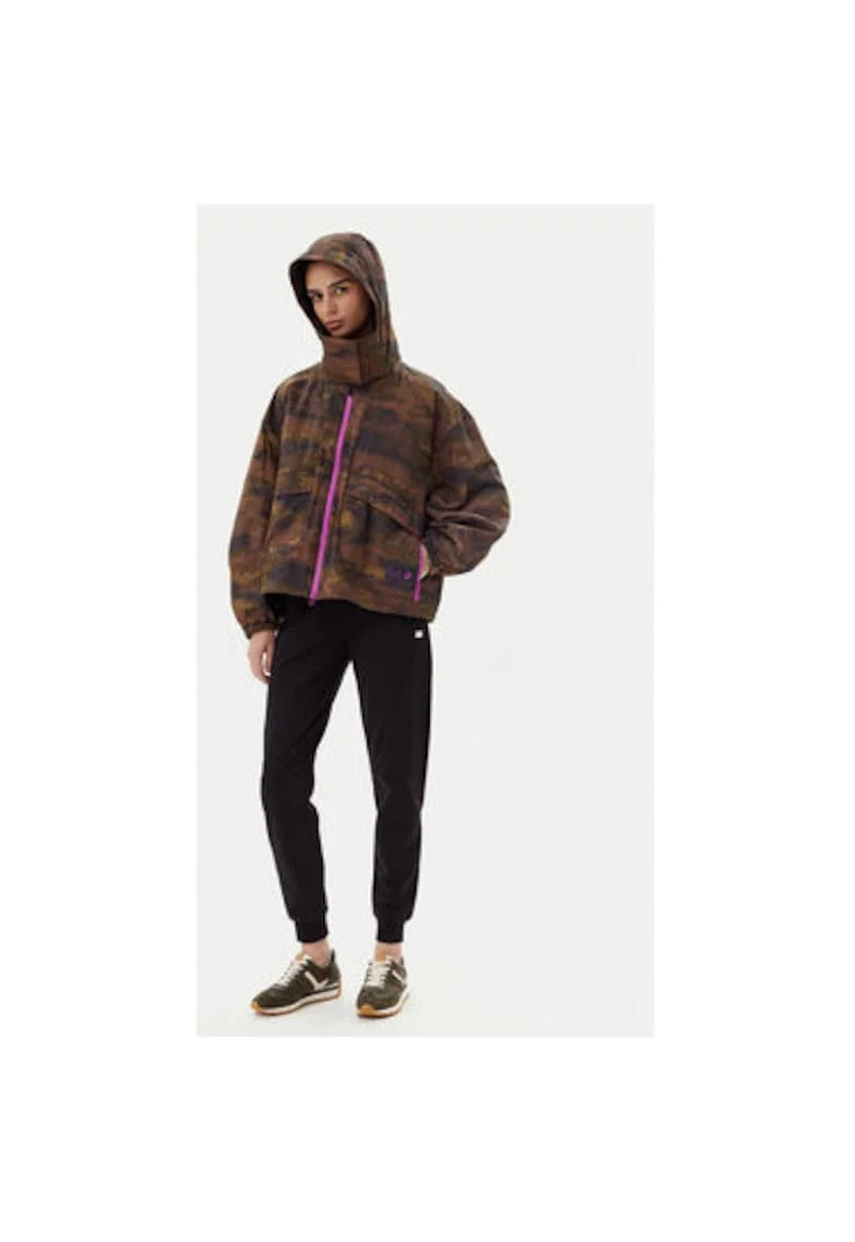 Jacheta dama  Emporio Armani, 7W000263 AF13154, Bumbac/Poliamida, Maro, Maro