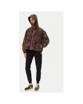 Jacheta dama  Emporio Armani, 7W000263 AF13154, Bumbac/Poliamida, Maro, Maro