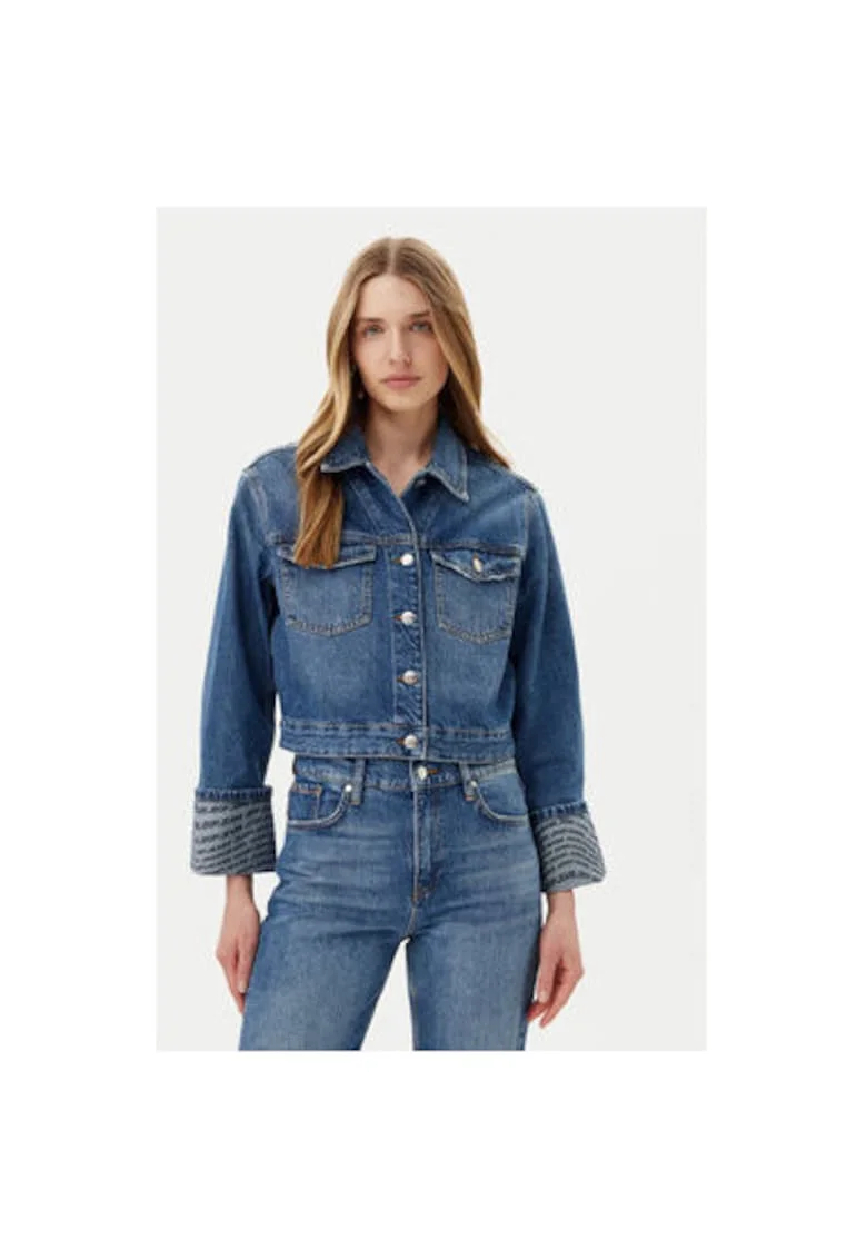Jacheta de blugi dama Joop Jeans, 10019647 30046665, Bumbac, Albastru, Albastru