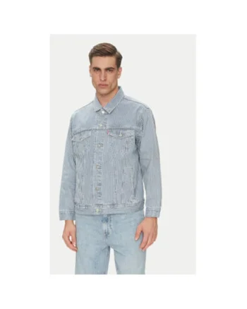 Jacheta de blugi barbati Levi S, A5782-0045, Bumbac, Albastru, Albastru