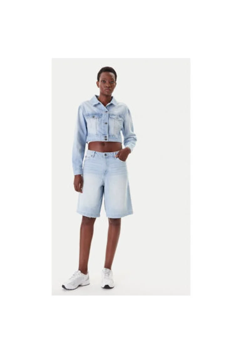 Jacheta de blugi dama  PD00005493, Bumbac, Albastru, Albastru