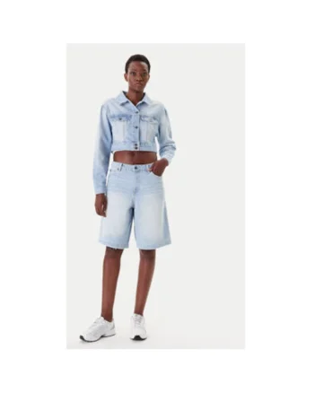 Jacheta de blugi dama  PD00005493, Bumbac, Albastru, Albastru