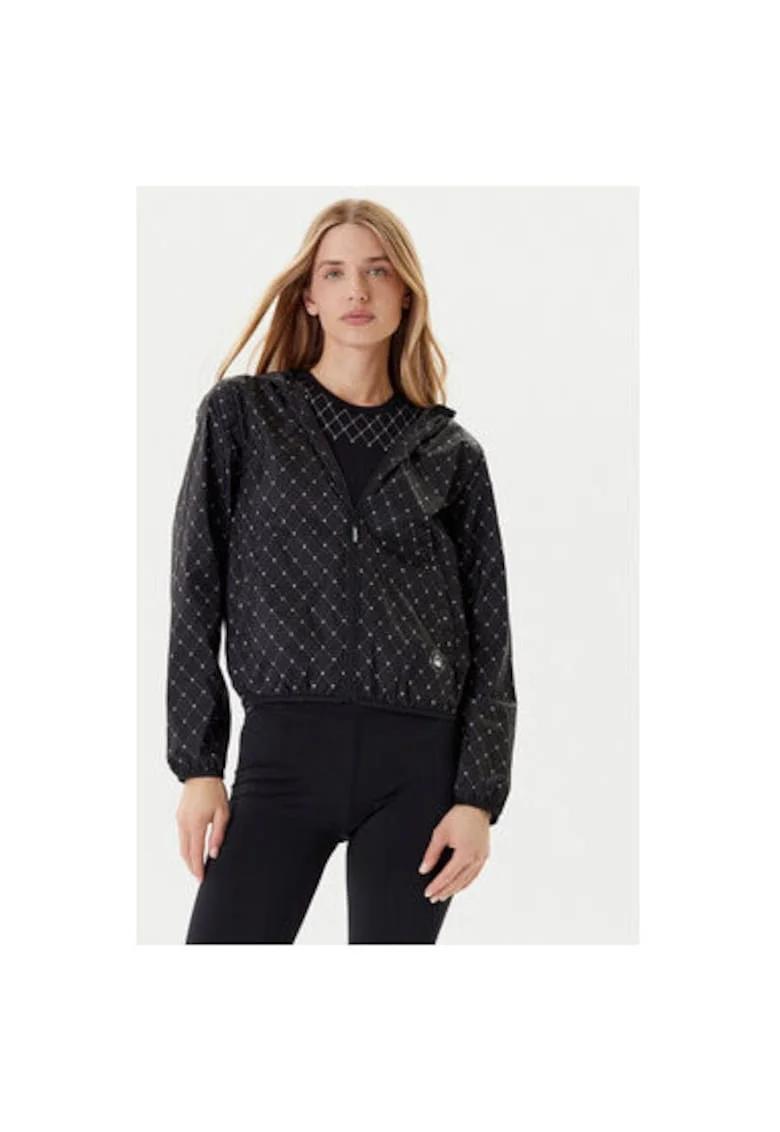 Jacheta dama  49IY3M00C, Nylon, Negru, Negru