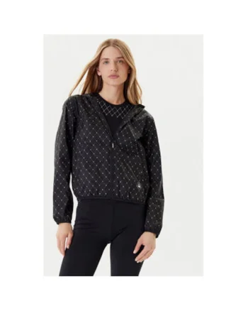 Jacheta dama  49IY3M00C, Nylon, Negru, Negru