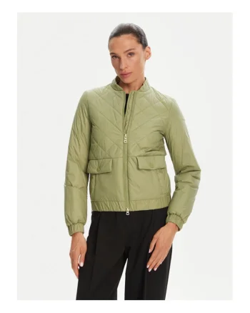 Jacheta dama  W5520F-T3132, Poliester, Verde, Verde