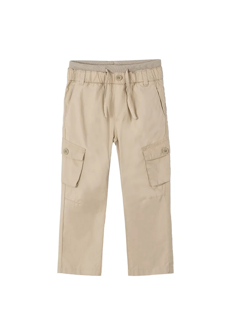 Pantaloni baieti  3571, Bumbac/Poliester, Bej, Bej