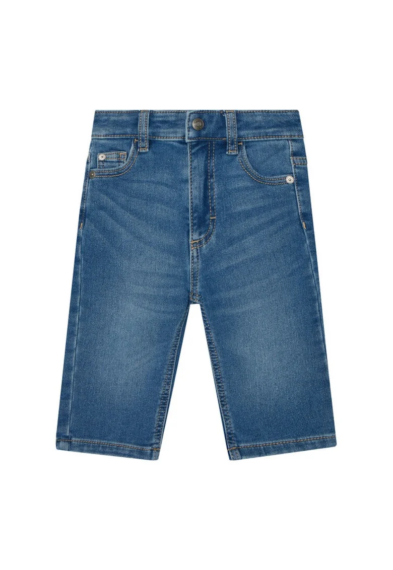 Pantaloni baieti  44LGGE02F, Bumbac/Poliester, Bleumarin, Bleumarin
