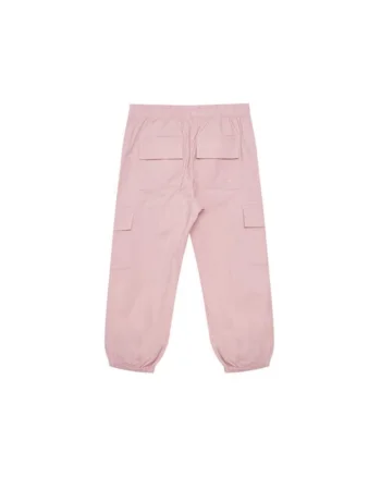 Pantaloni bumbac roz pentru fete, Roz
