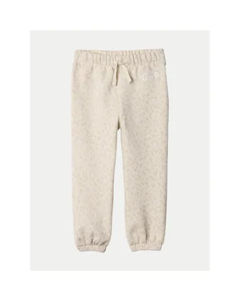 Pantaloni fete,  304985881, Bumbac/Poliester, Bej, Bej