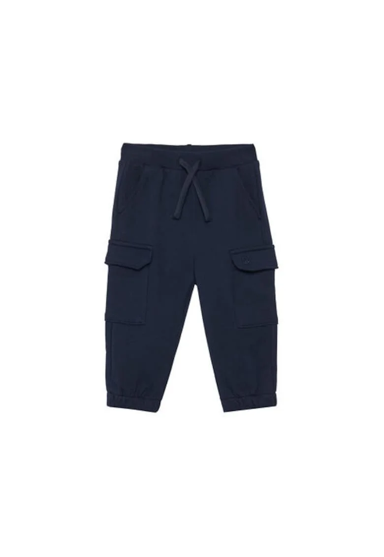 Pantaloni de trening baieti  3UNIGF045, Bumbac, Bleumarin, Bleumarin