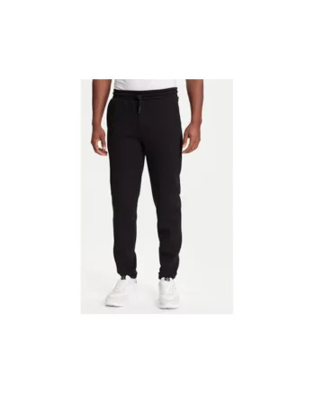 Pantaloni de trening barbati  705041 553907, Bumbac/Poliester, Negru, Negru