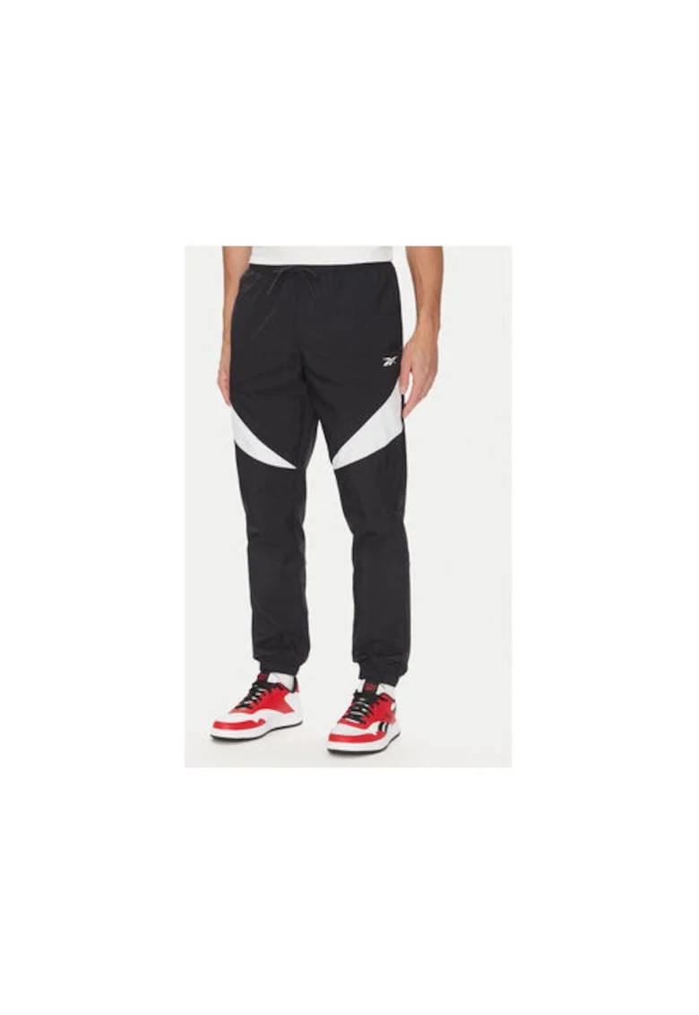 Pantaloni de trening barbati  129706, Poliamida, Negru, Negru