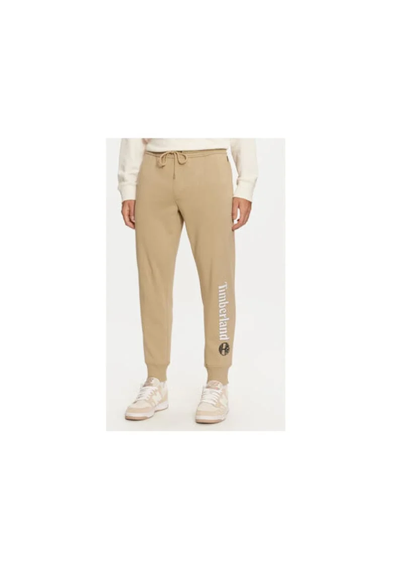 Pantaloni de trening barbati  TB0A5YFBDH41, Bumbac/Poliester, Bej, Bej