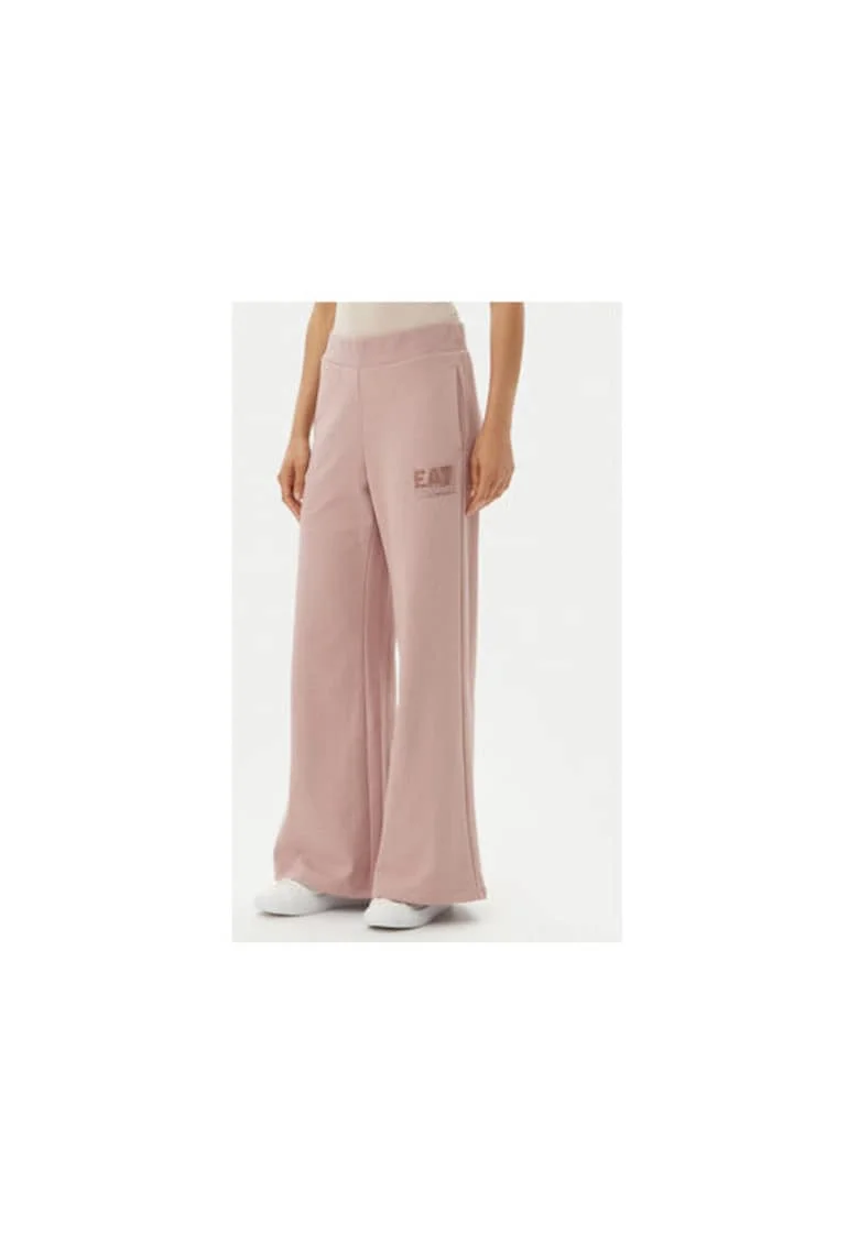 Pantaloni de trening dama  Emporio Armani, 7W000179 AF12473, Bumbac/Poliester, Roz, Roz
