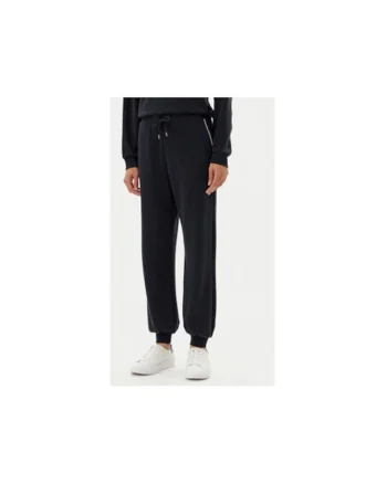 Pantaloni de trening dama  Emporio Armani, 7W000143 AF12643, Modal/Poliester, Negru, Negru