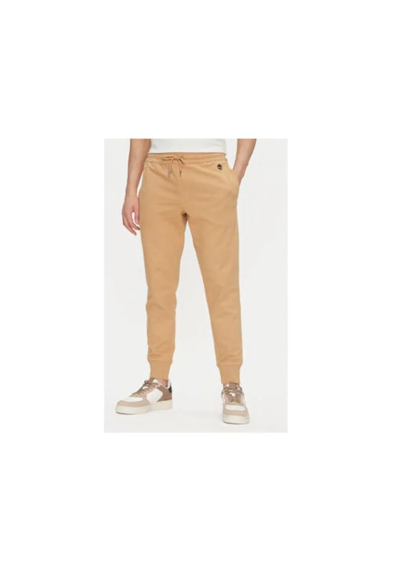 Pantaloni de trening barbati  TB0A5V5QEH31, Bumbac/Poliester, Bej, Bej