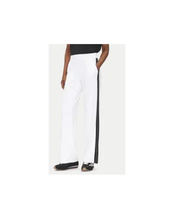 Pantaloni de trening dama  Emporio Armani, 7W000174 AF12643, Modal/Poliester, Alb, Alb