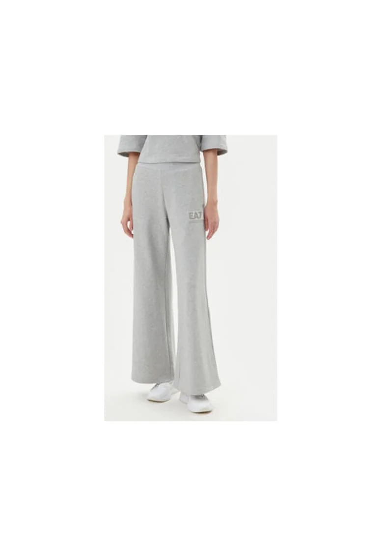 Pantaloni de trening dama  Emporio Armani, 7W000179 AF12473, Bumbac/Poliester, Gri, Gri