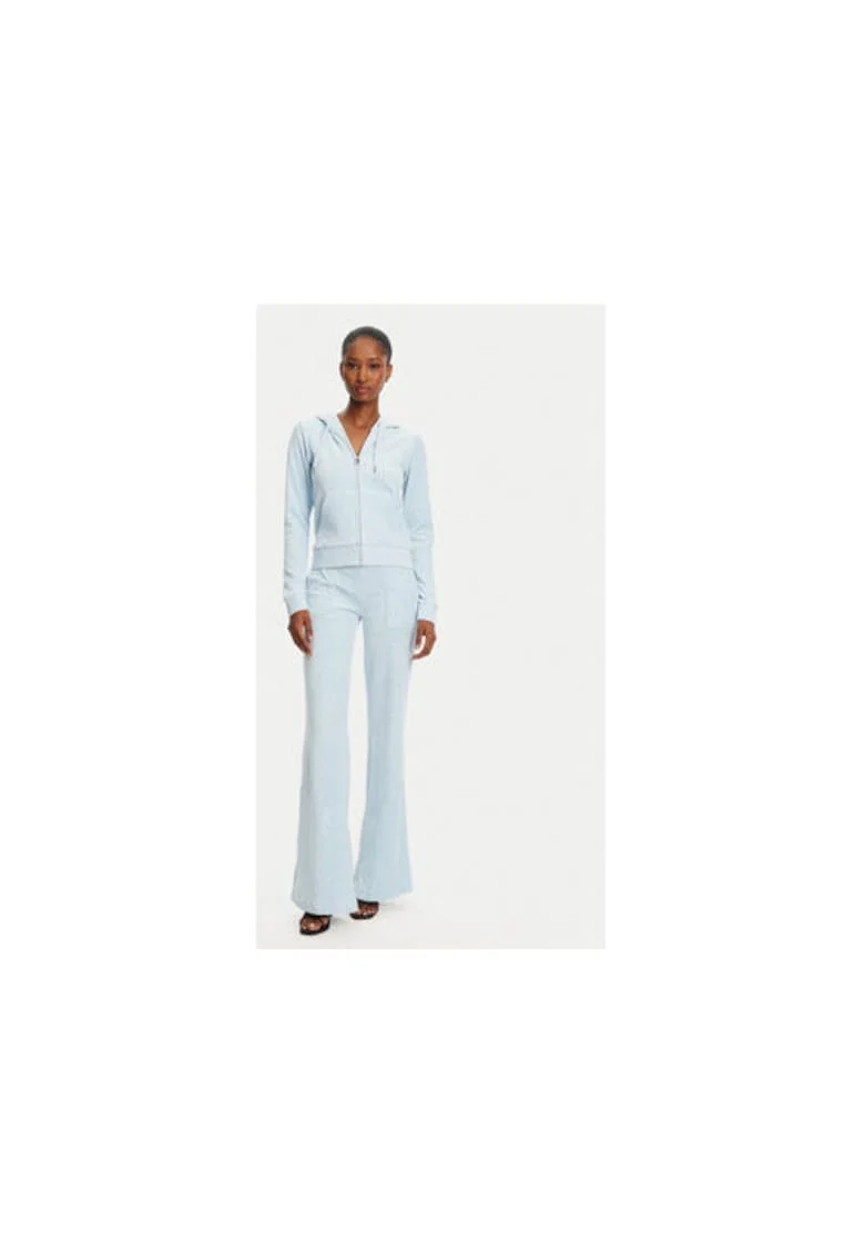 Pantaloni de trening dama  JCSEBJ001, Poliester/Elastan, Albastru deschis, Albastru deschis