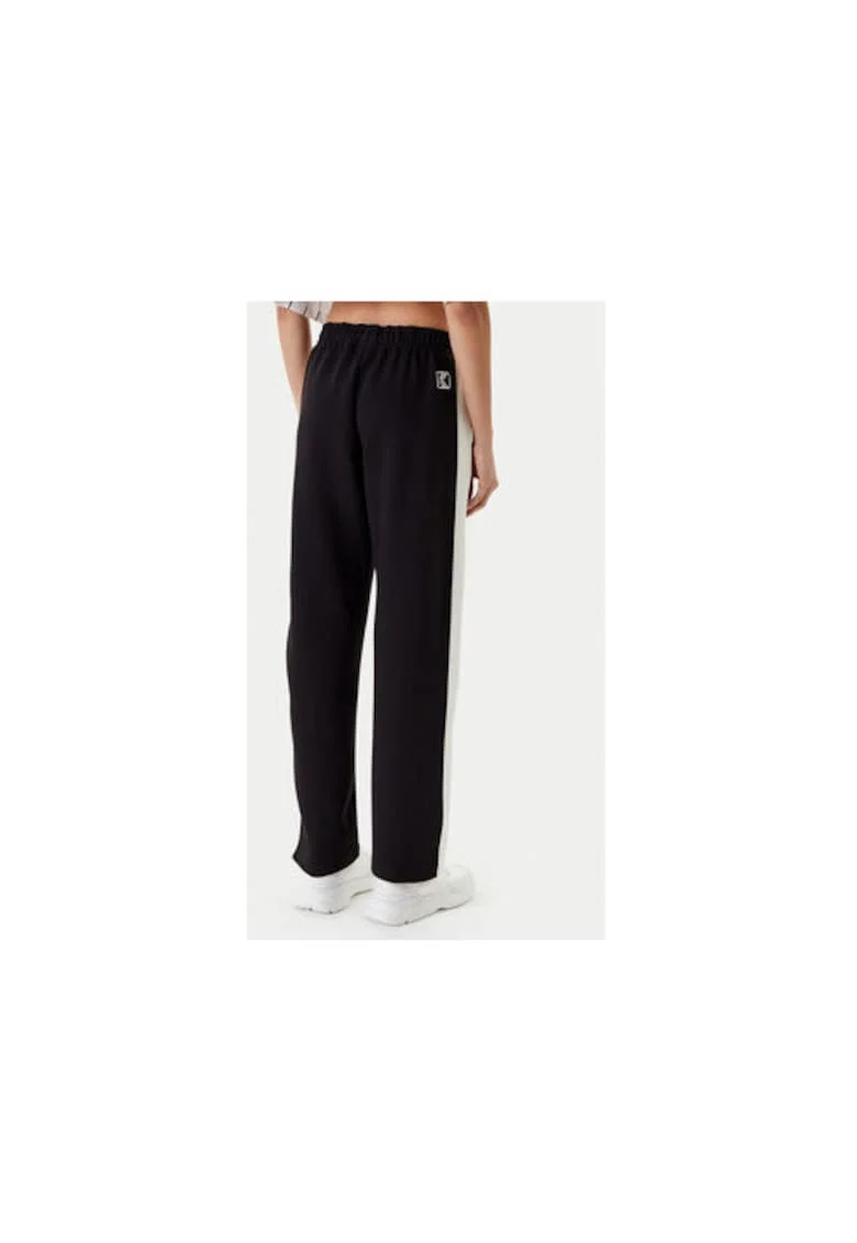 Pantaloni de trening dama  PD00005427, Poliester/Elastan, Negru, Negru