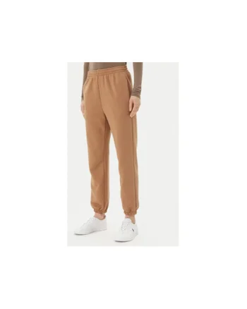 Pantaloni de trening dama  TD0573, Bumbac/Poliester, Maro, Maro