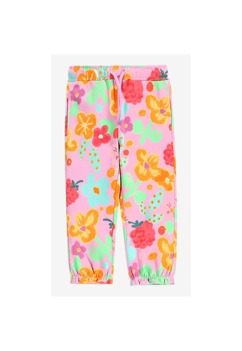 Pantaloni de trening fete  WC5120101MGN, Bumbac/Elastan, Multicolor, Multicolor