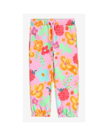 Pantaloni de trening fete  WC5120101MGN, Bumbac/Elastan, Multicolor, Multicolor