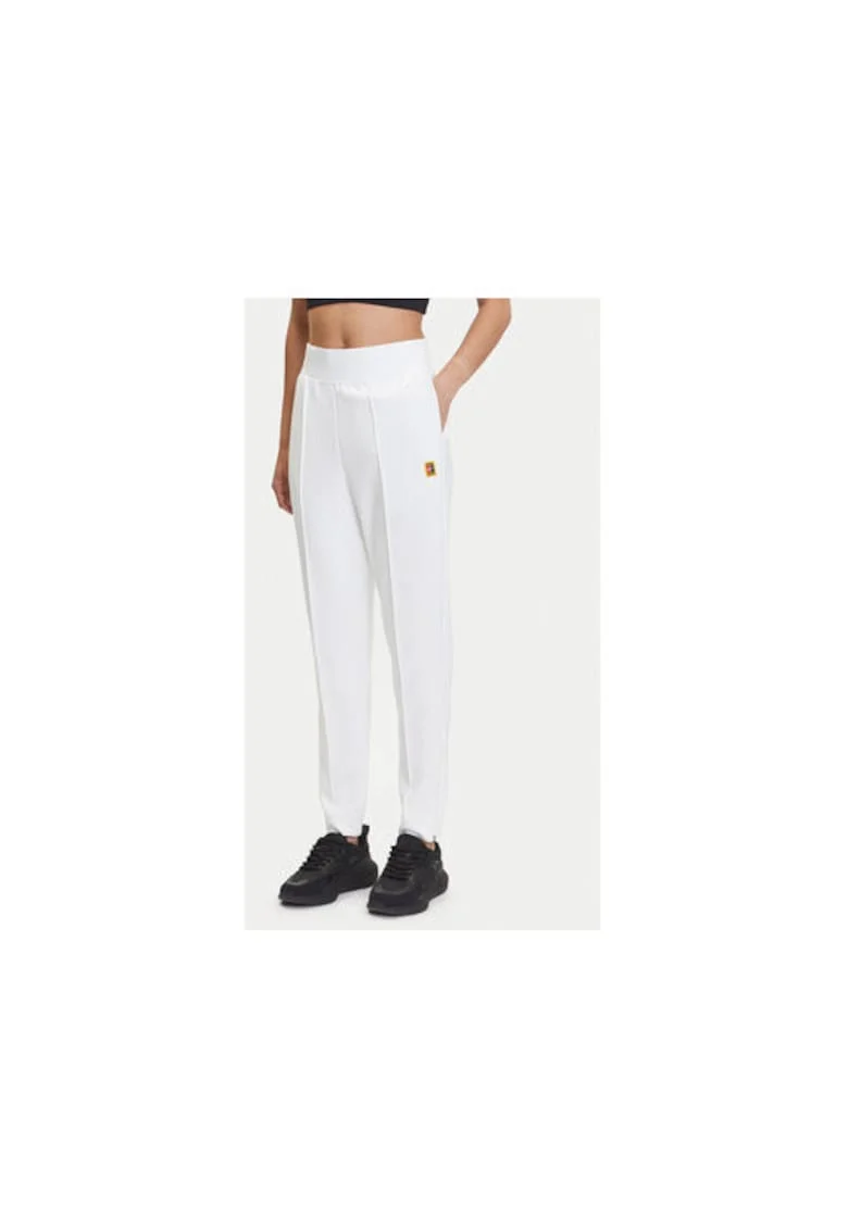 Pantaloni de trening dama  DA4722, Poliester, Alb, Alb