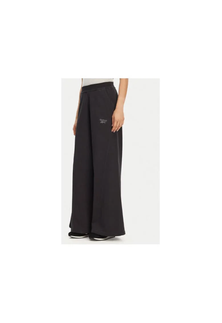 Pantaloni de trening dama  100214071, Bumbac/Poliester, Negru, Negru