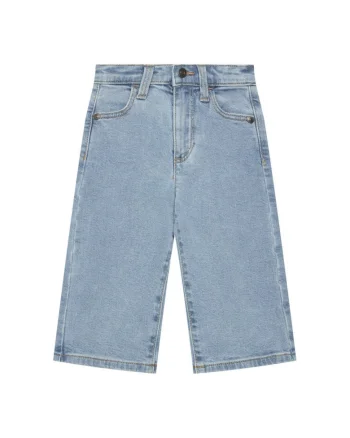 Pantaloni fete  45ONGE02K, Bumbac, Albastru, Albastru