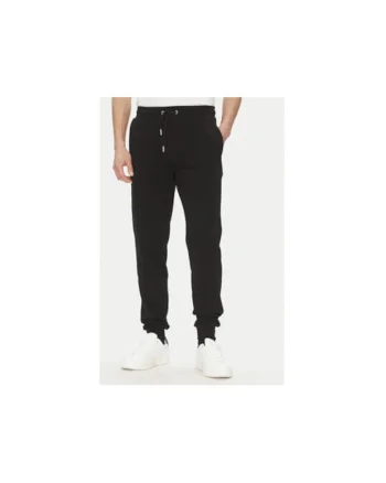 Pantaloni de trening barbati  705752 500900, Bumbac/Poliester, Negru, Negru