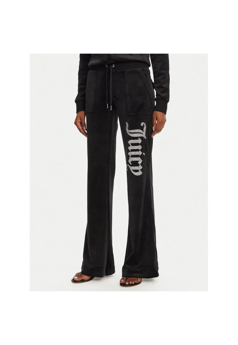 Pantaloni de trening dama  JCBBJ125806, Poliester/Elastan, Negru, Negru
