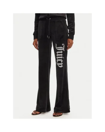 Pantaloni de trening dama  JCBBJ125806, Poliester/Elastan, Negru, Negru