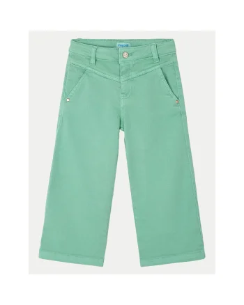 Pantaloni fete  3555, Bumbac, Galben, Galben