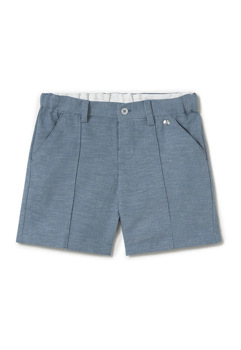 Pantaloni scurti baieti  1240 94, Bumbac, Albastru, Albastru