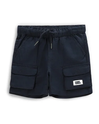 Pantaloni scurti baieti  WC5119501HBK, Bumbac/In, Bleumarin, Bleumarin
