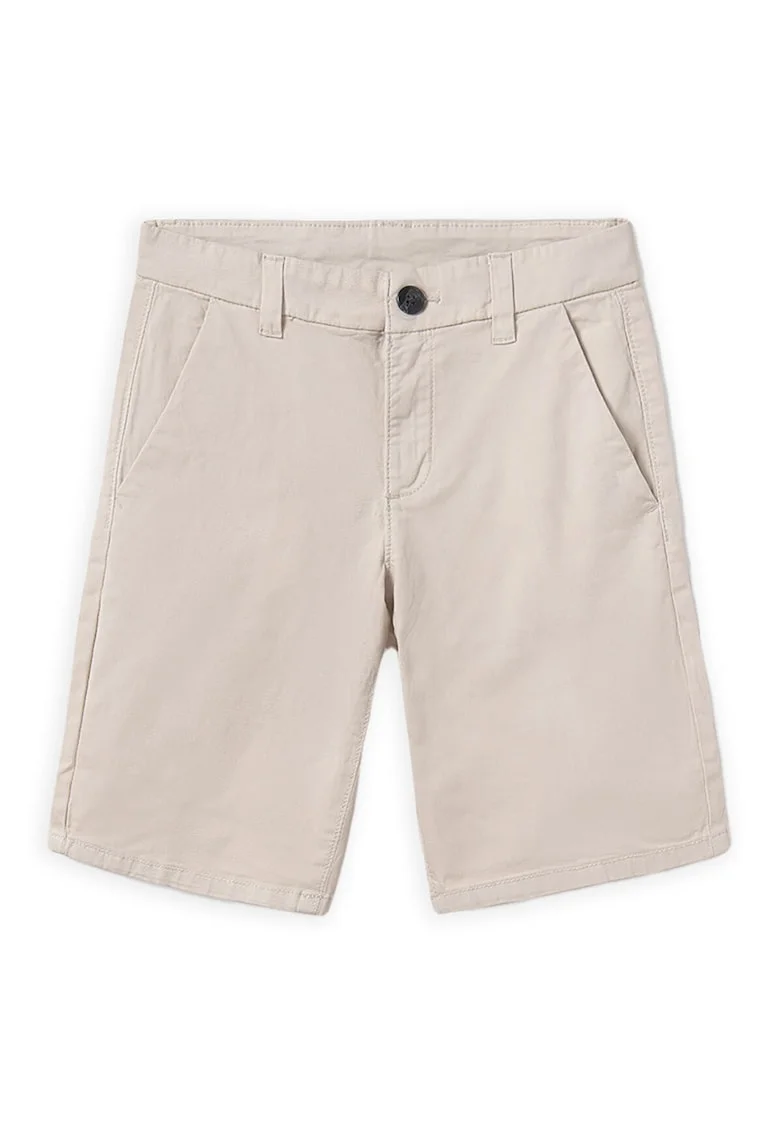 Pantaloni scurti baieti  242, Bumbac, Bej, Bej