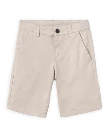 Pantaloni scurti baieti  242, Bumbac, Bej, Bej