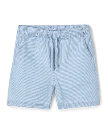 Pantaloni scurti baieti  3228, Bumbac, Albastru deschis, Albastru deschis
