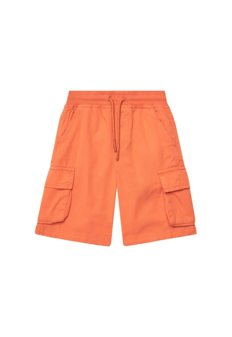 Pantaloni scurti baieti  WC5119501HBJ, Bumbac, Portocaliu, Portocaliu