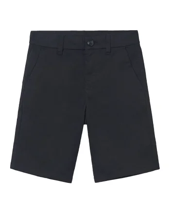 Pantaloni scurti baieti  242, Bumbac, Negru, Negru