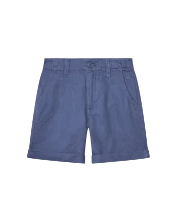 Pantaloni scurti baieti  43WBC901E, In/Bumbac, Albastru, Albastru