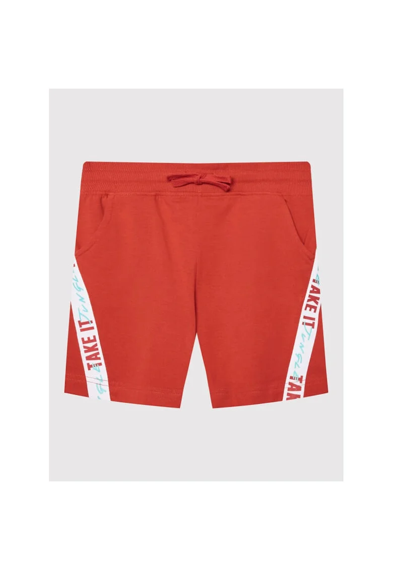 Pantaloni scurti baieti,  300143650, Bumbac, Negru, Negru