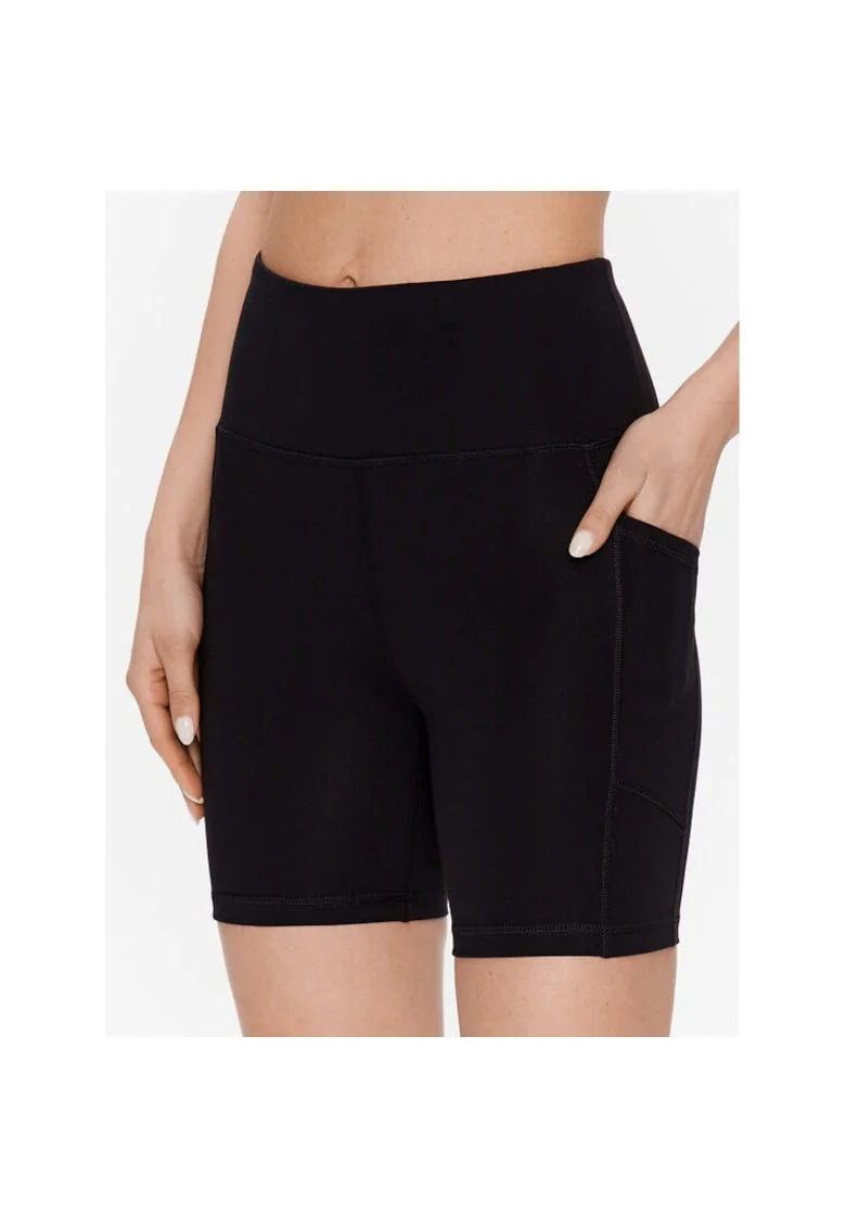 Pantaloni scurti dama,  301382836, Poliester, Negru, Negru