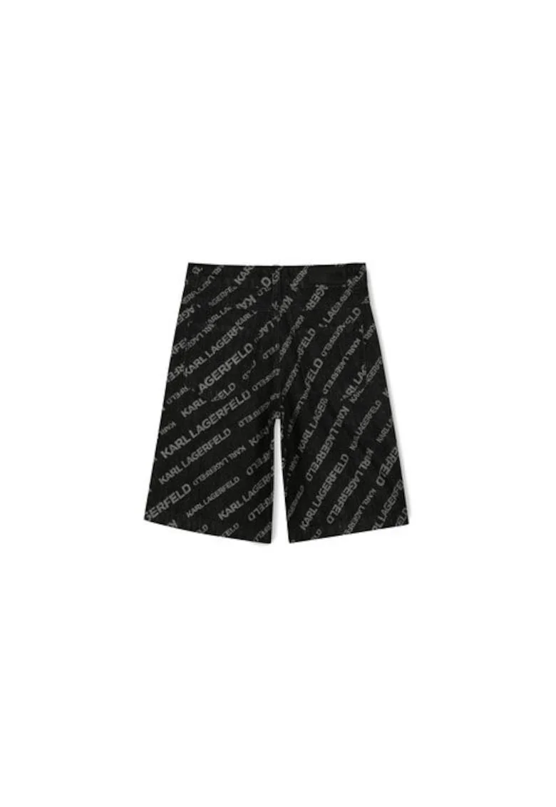 Pantaloni scurti din denim baieti  Z30415 Z20, Bumbac, Negru, Negru