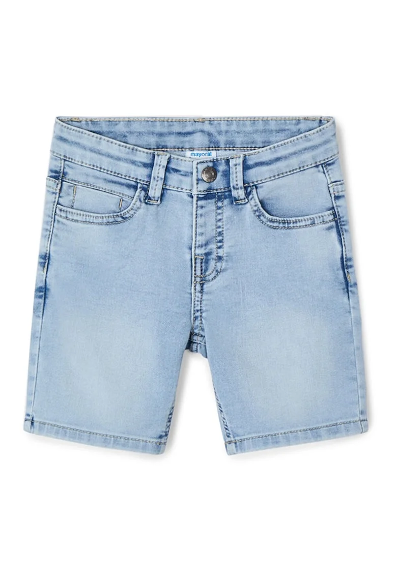 Pantaloni scurti din denim baieti  3218 20, Bumbac/Poliester, Albastru, Albastru
